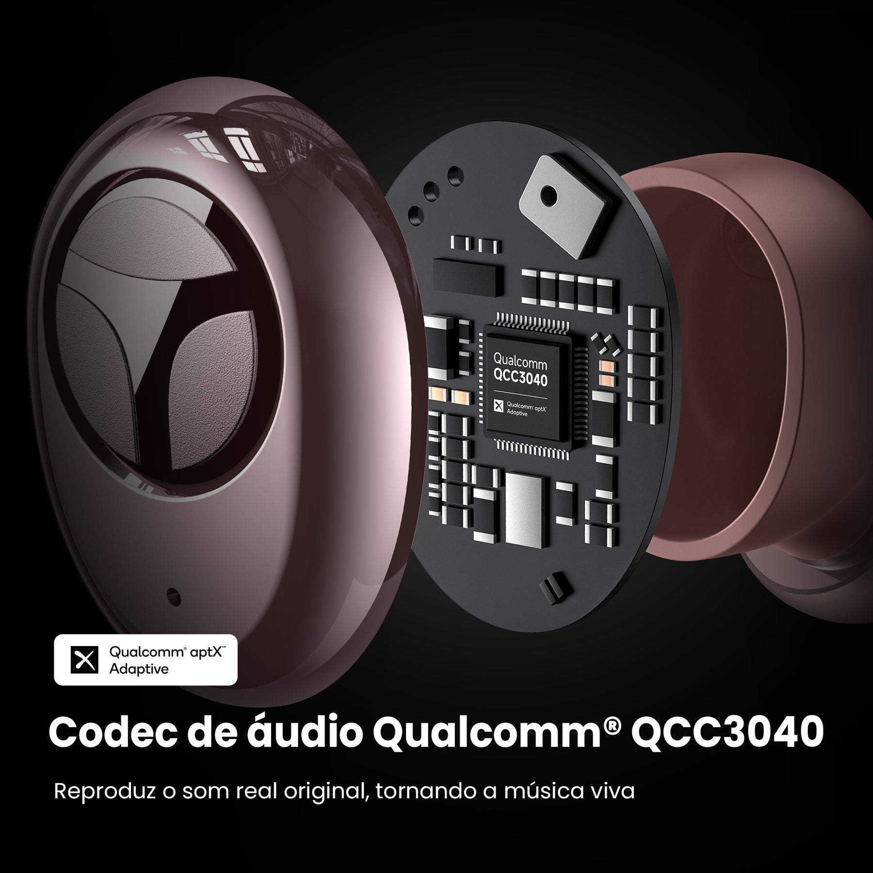 Tranya T6 fones de ouvido bluetooth sem fio
