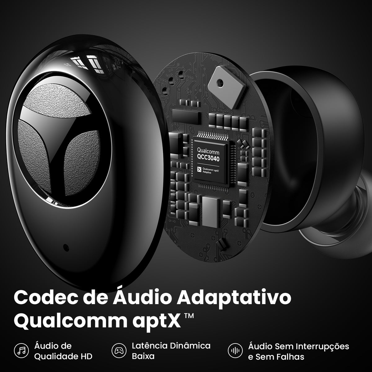 Tranya T6 fones de ouvido bluetooth sem fio