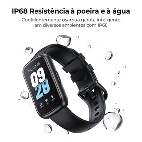 Tranya ES11 Smart Band® Fitness Tracker, Rastreio Do Sono, 24 Modos Desportivos, Monitor Cardíaco E Oxigénio No Sangue